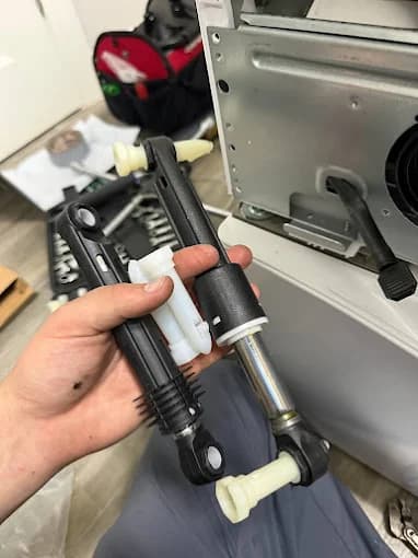 Condo resident — washer leak diagnostic