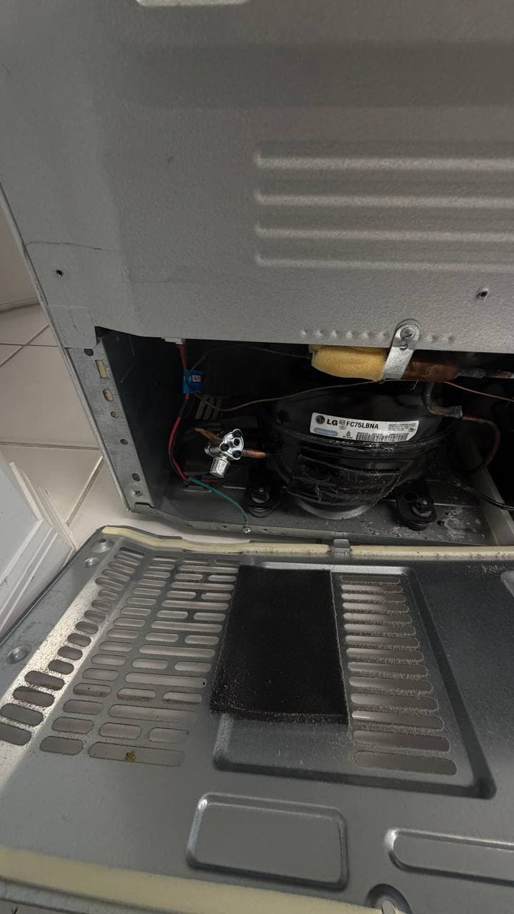 Kenmore Elite Refrigerator Repair in Bonita Springs, FL — repair photo