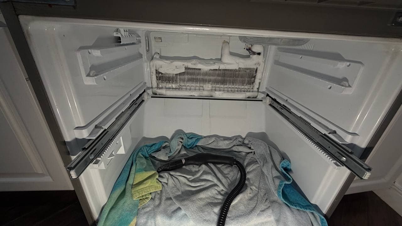 LG refrigerator temperature sensor and thermistor testing in Naples Florida