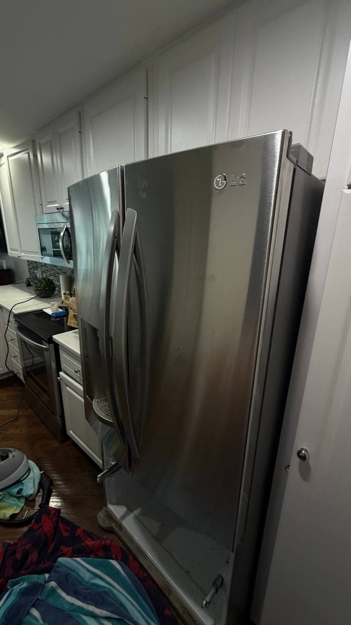 LG refrigerator airflow and evaporator inspection in Naples Florida
