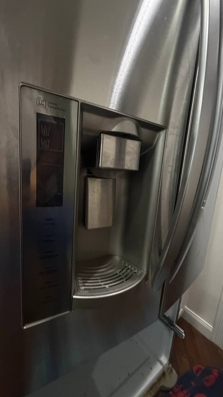 LG refrigerator electrical connection check during cooling-system service