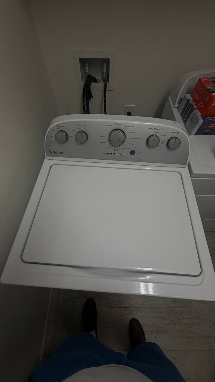 Whirlpool washer suspension rod replacement for shaking during spin in Naples Florida