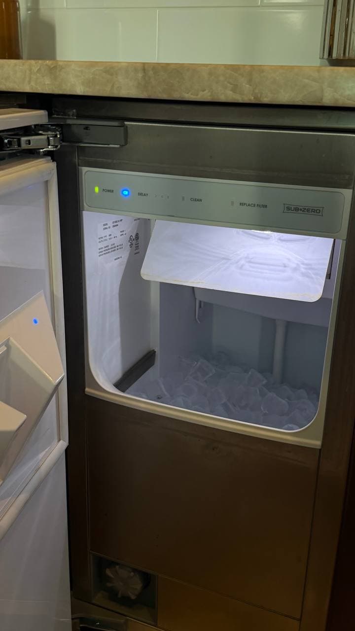 Sub-Zero Undercounter Ice Maker Maintenance in Naples, FL — repair photo