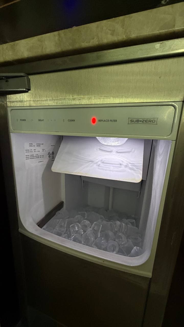 Sub-Zero Undercounter Ice Maker Maintenance in Naples, FL — repair photo