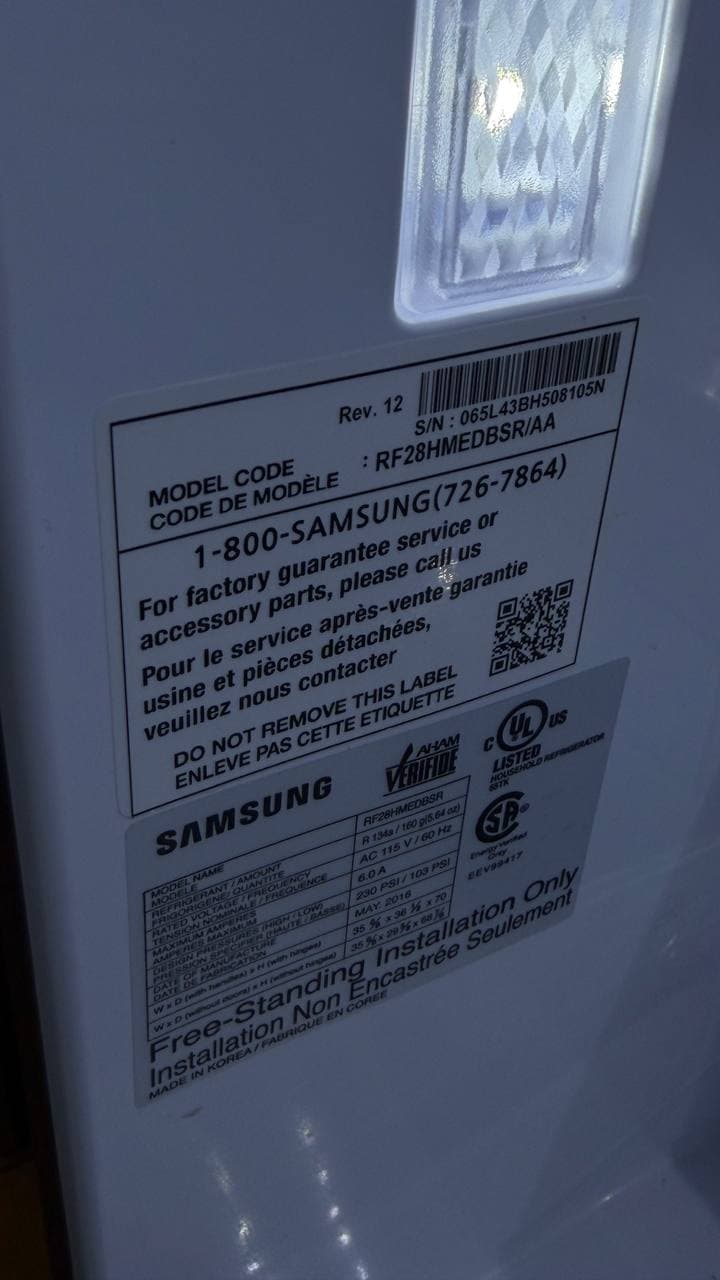 Samsung Refrigerator Compressor Replacement – Westport Lane, Naples, FL 34116 — repair photo