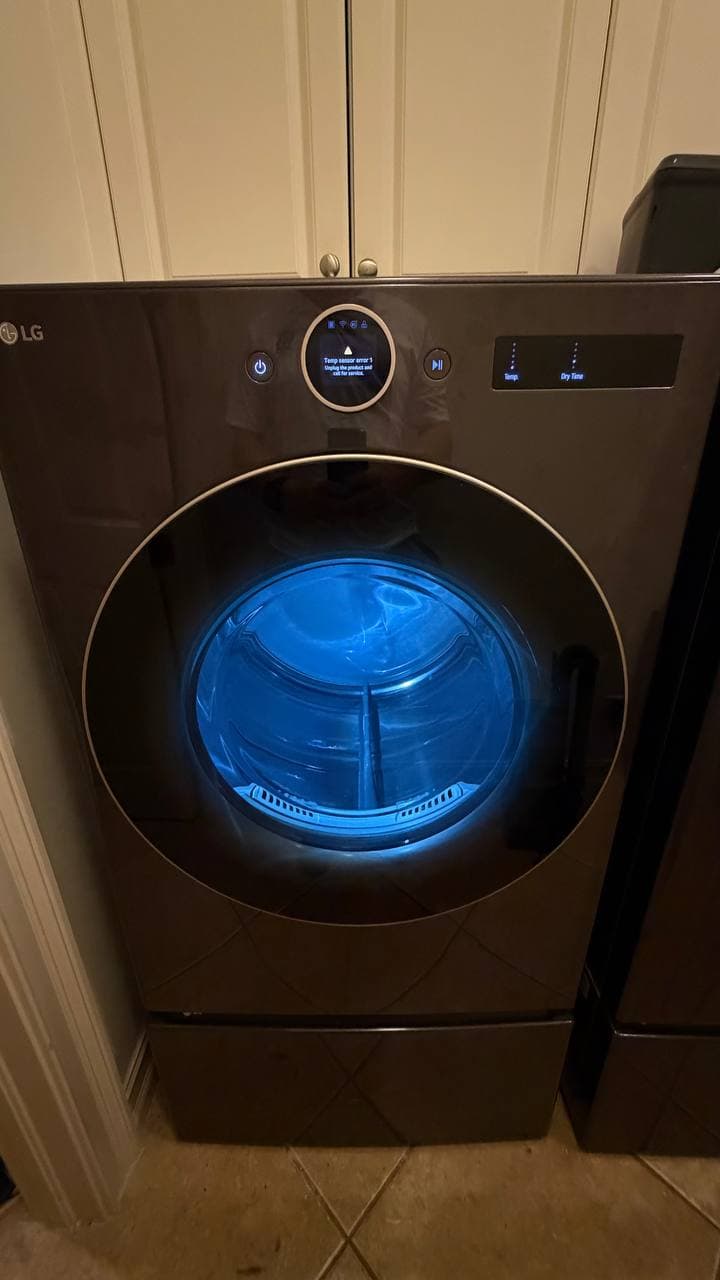 LG Dryer Repair in Naples, FL – Imperial Circle — repair photo