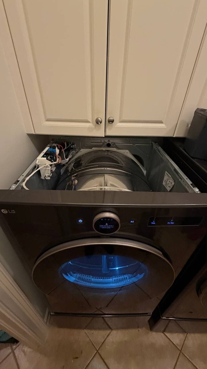 LG Dryer Repair in Naples, FL – Imperial Circle — repair photo