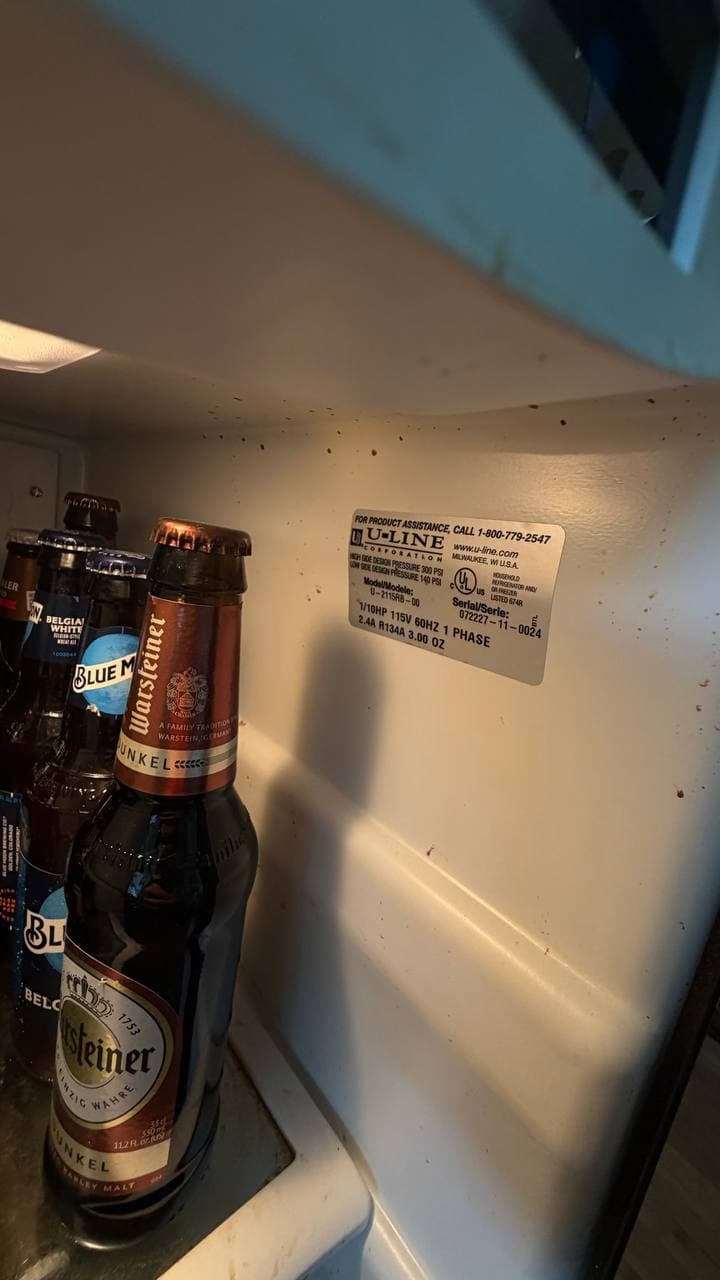 U-Line Wine Cooler Repair in Naples, FL – Sandalwood Lane — repair photo