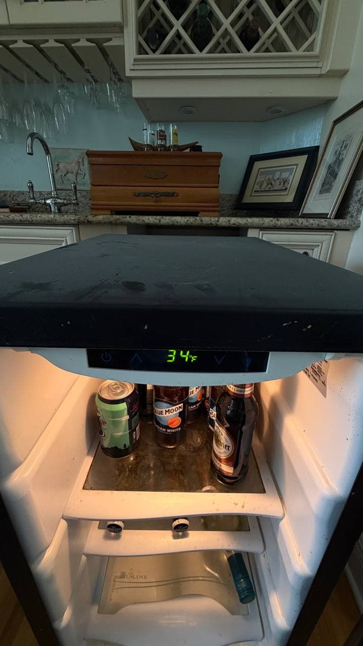 U-Line Wine Cooler Repair in Naples, FL – Sandalwood Lane — repair photo