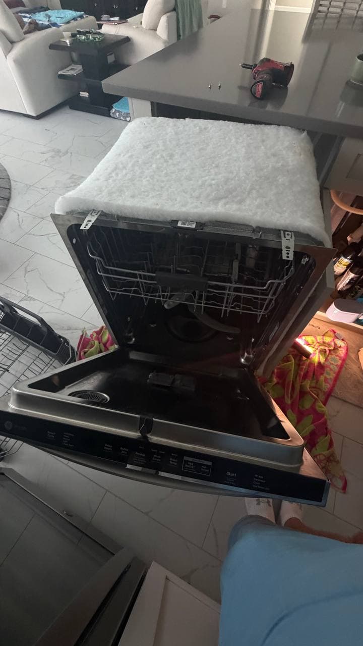 GE Profile Dishwasher Repair in Northeast Naples, FL 34120 — repair photo