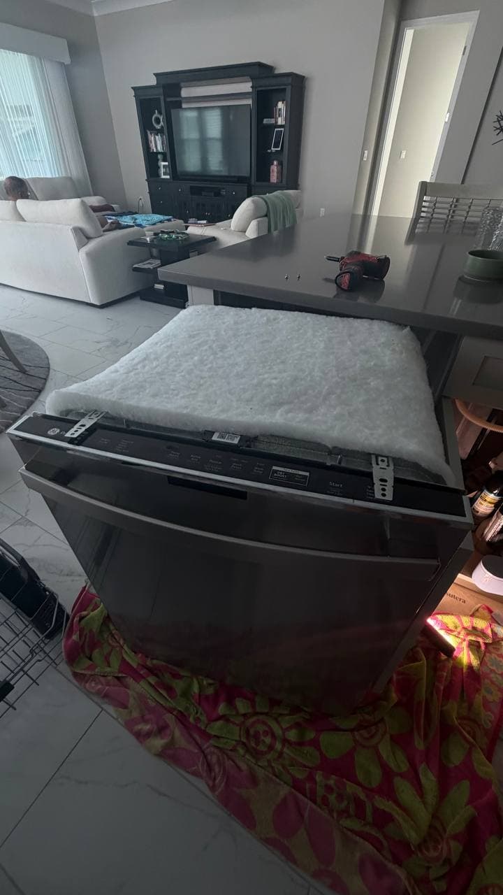 GE Profile Dishwasher Repair in Northeast Naples, FL 34120 — repair photo