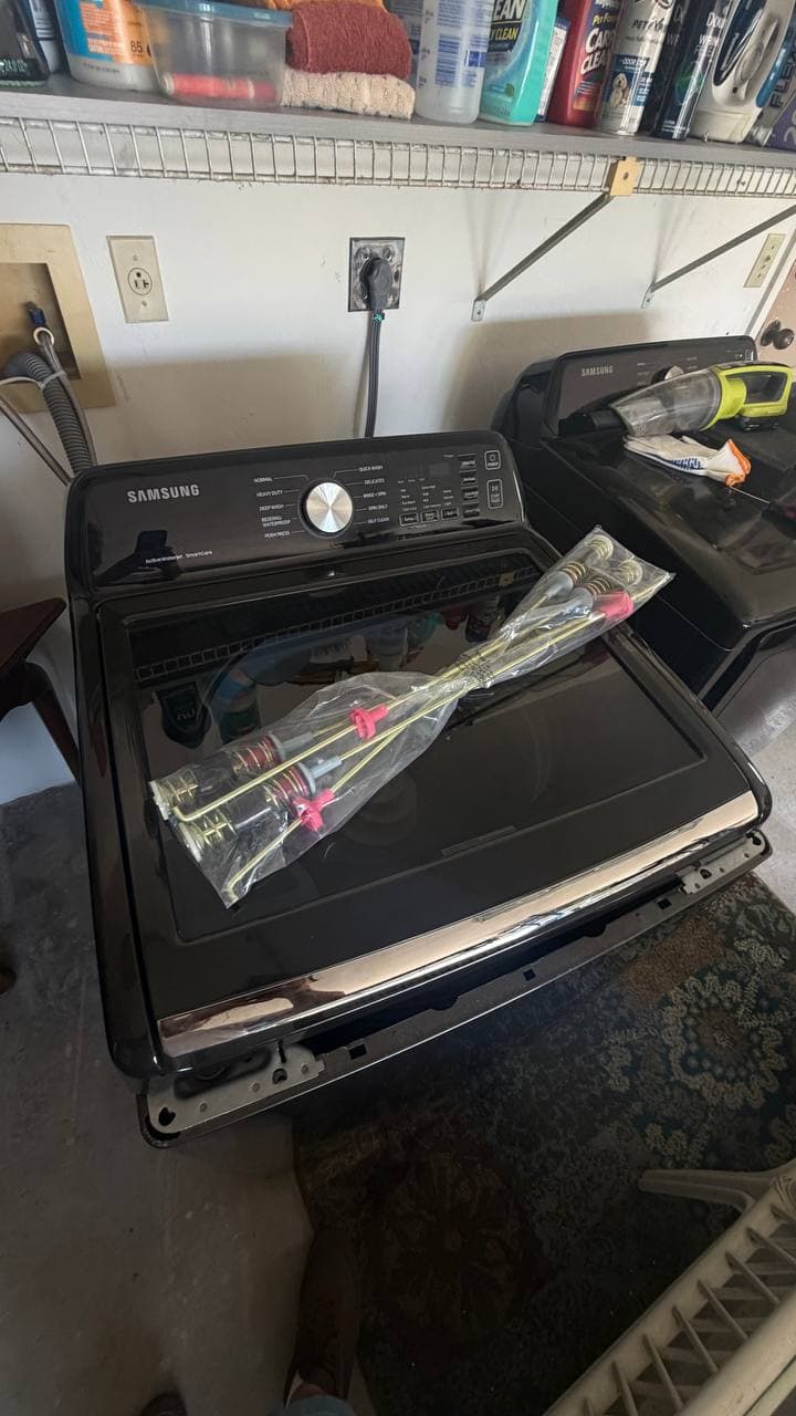 Samsung Washer Suspension Repair – Naples, FL 34112 — repair photo